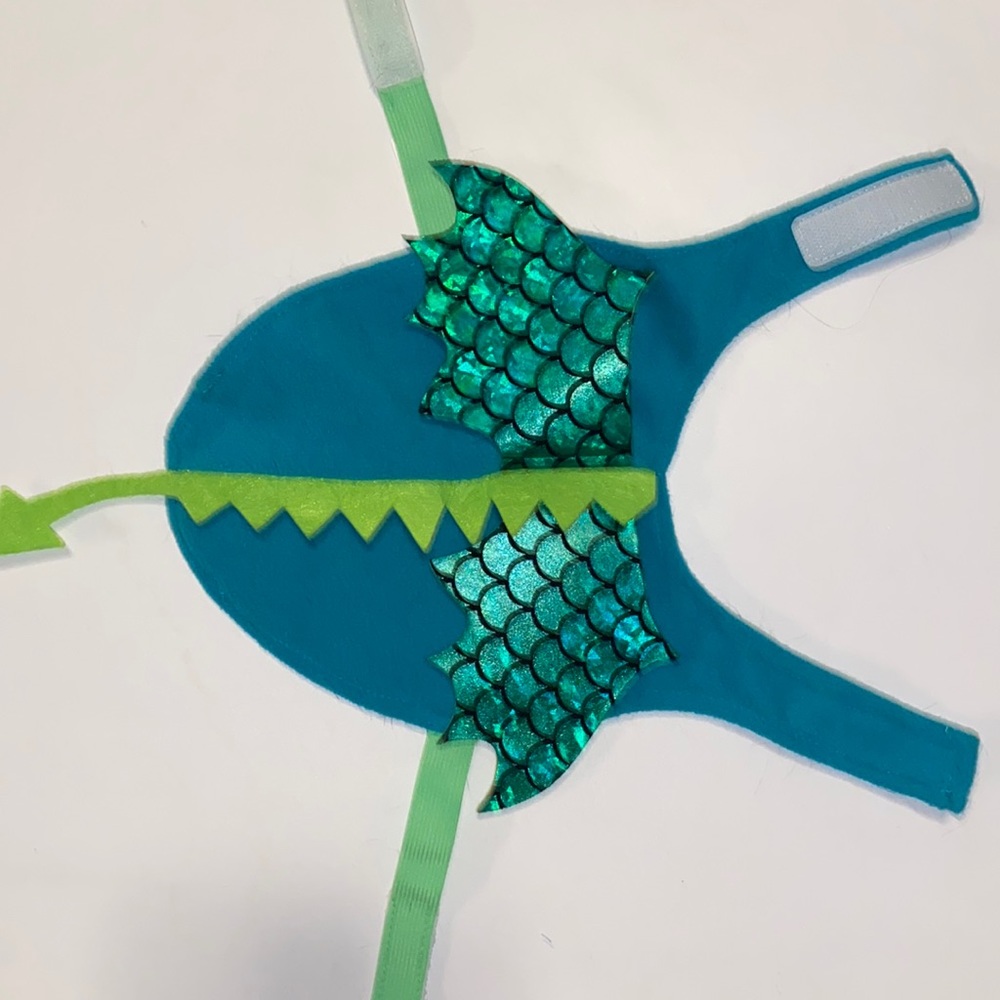 Dragon costume for small animals
